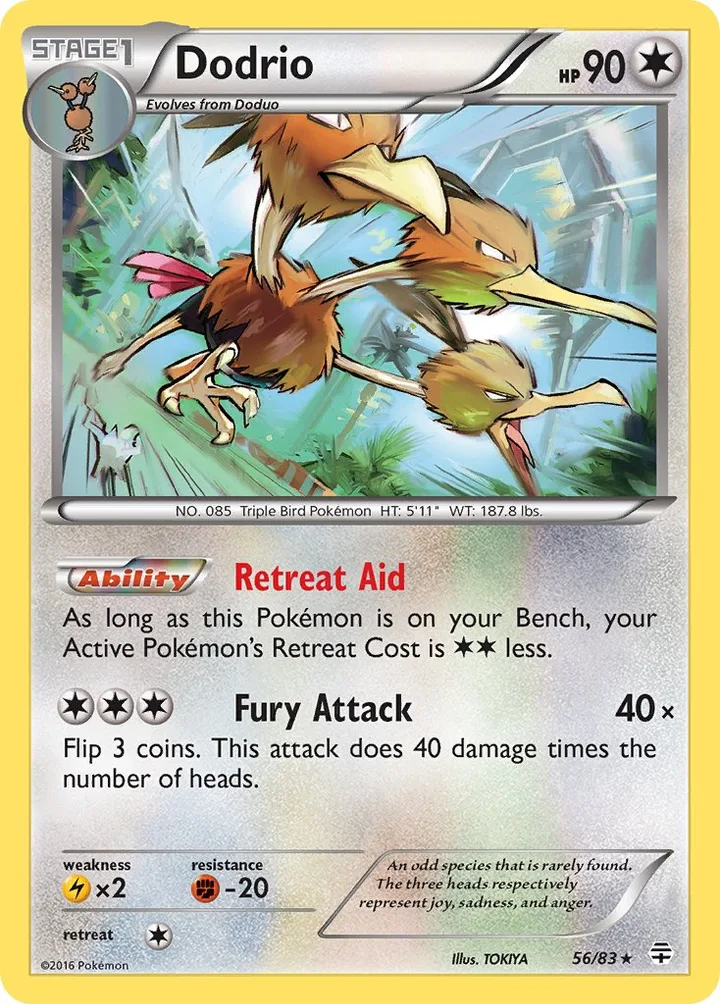 Dodrio, Generations 56/83