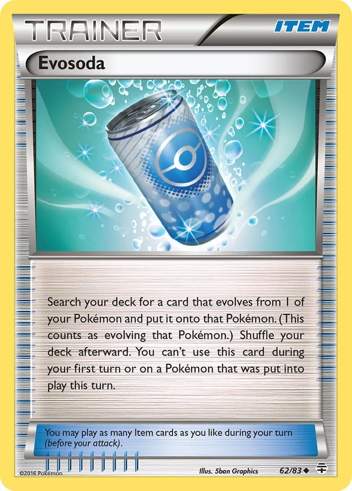 Evosoda, Generations 62/83