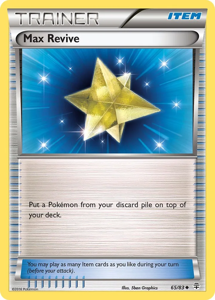 Max Revive, Generations 65/83