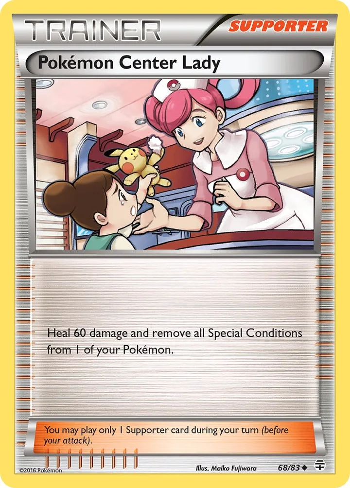 Pokémon Center Lady, Generations 68/83