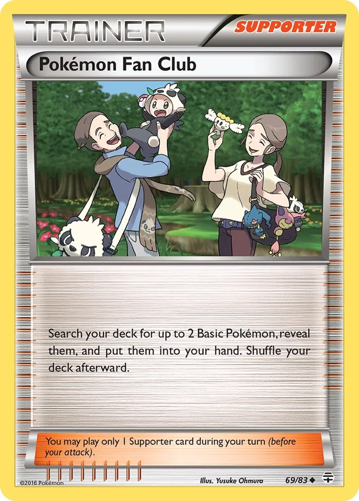 Pokémon Fan Club, Generations 69/83