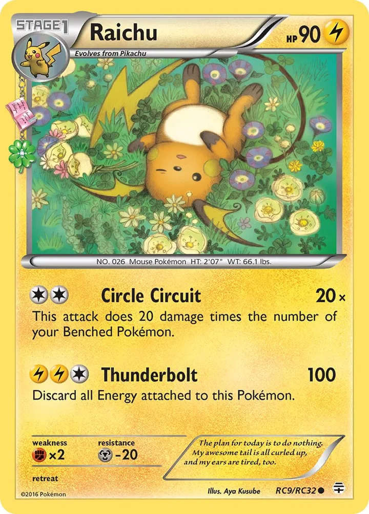 Raichu, Generations RC9/RC32