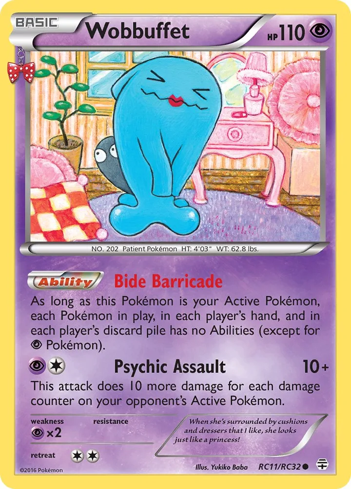 Wobbuffet, Generations RC11/RC32