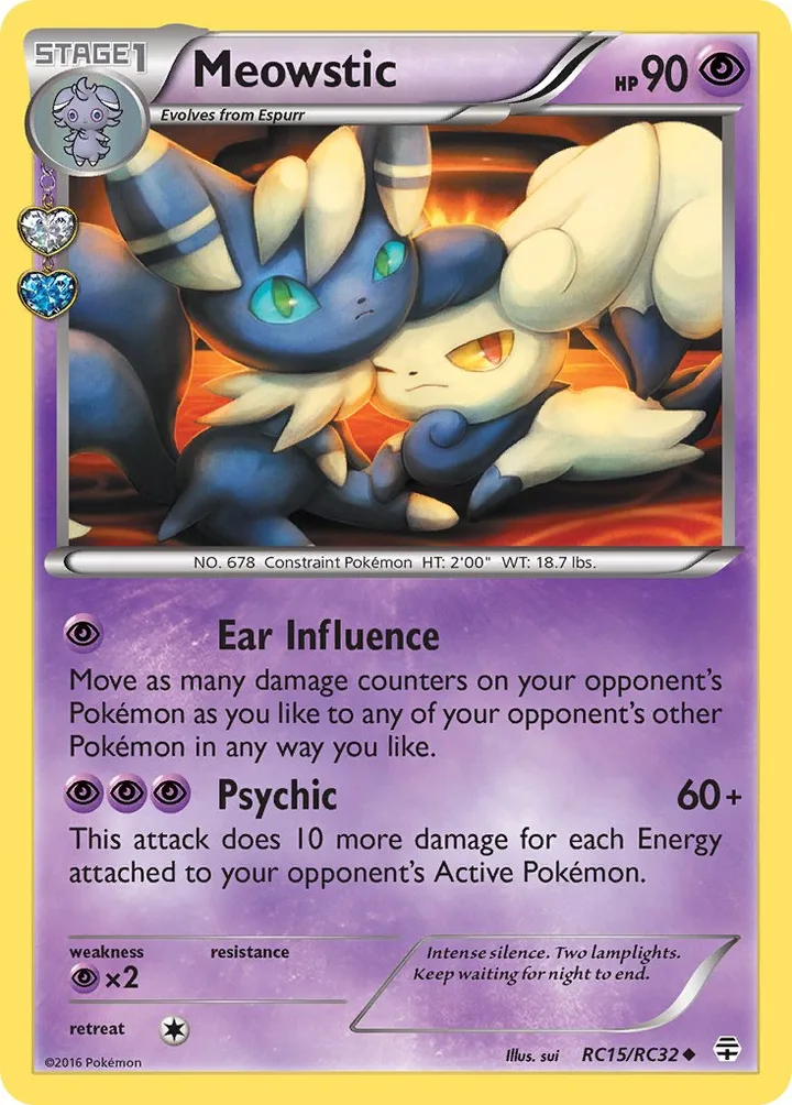 Meowstic, Generations RC15/RC32