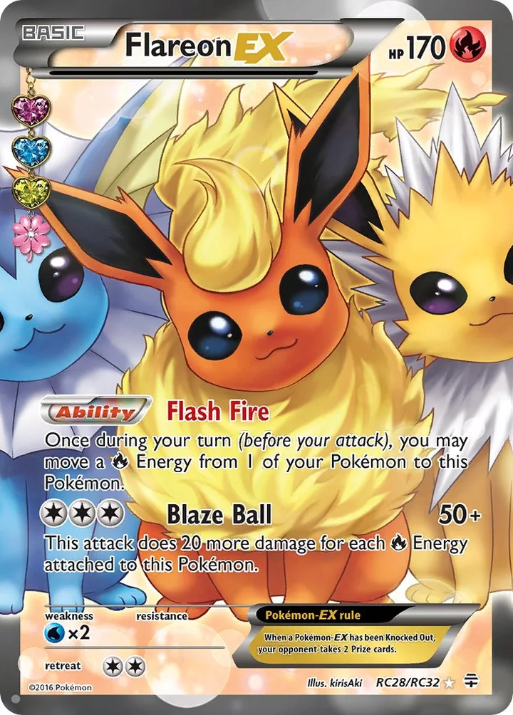 Flareon-EX, Generations RC28/RC32