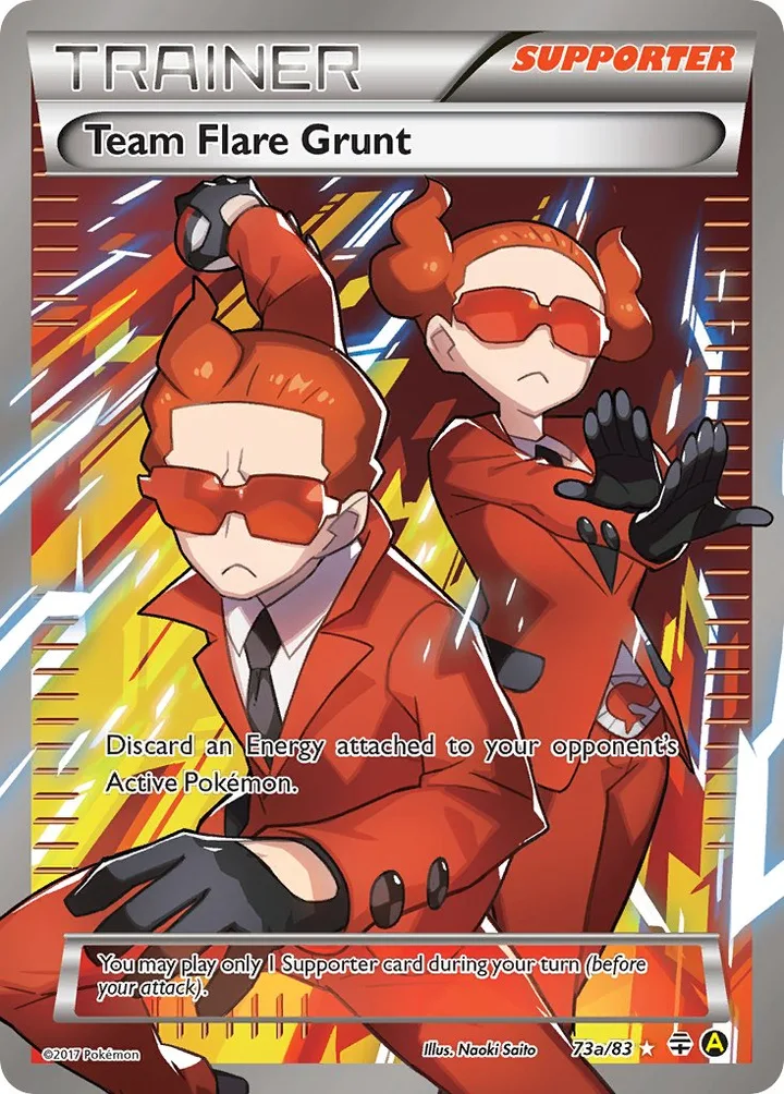 Team Flare Grunt, Generations 73a/83
