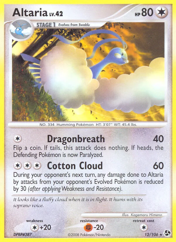 Altaria, Great Encounters 12/106