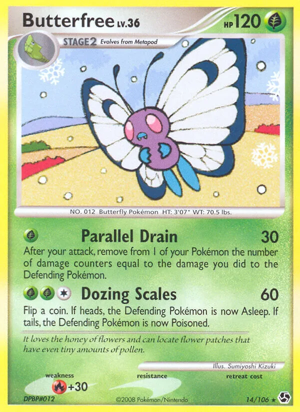 Butterfree, Great Encounters 14/106