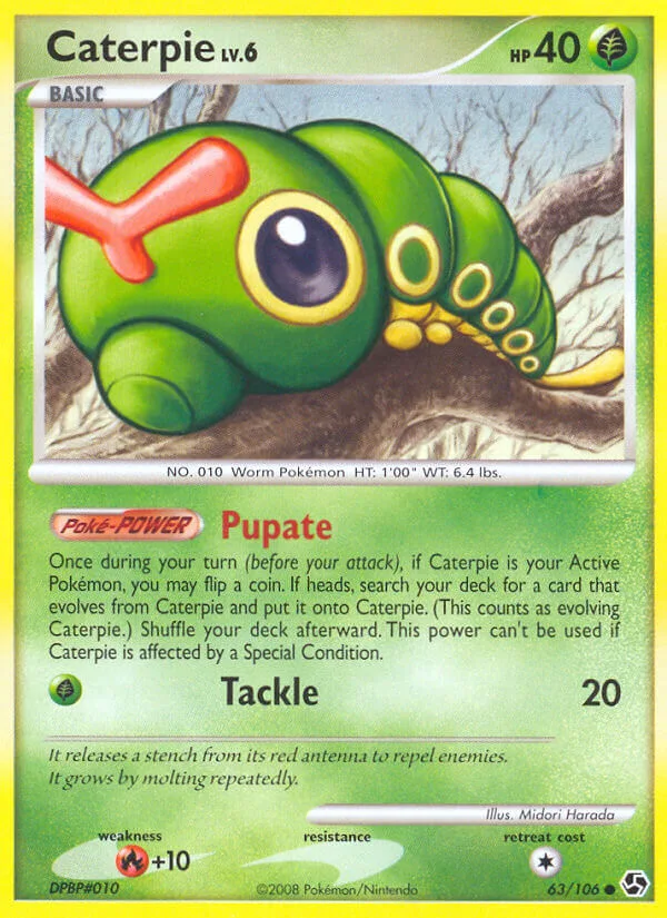 Caterpie, Great Encounters 63/106