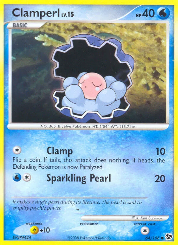 Clamperl, Great Encounters 64/106
