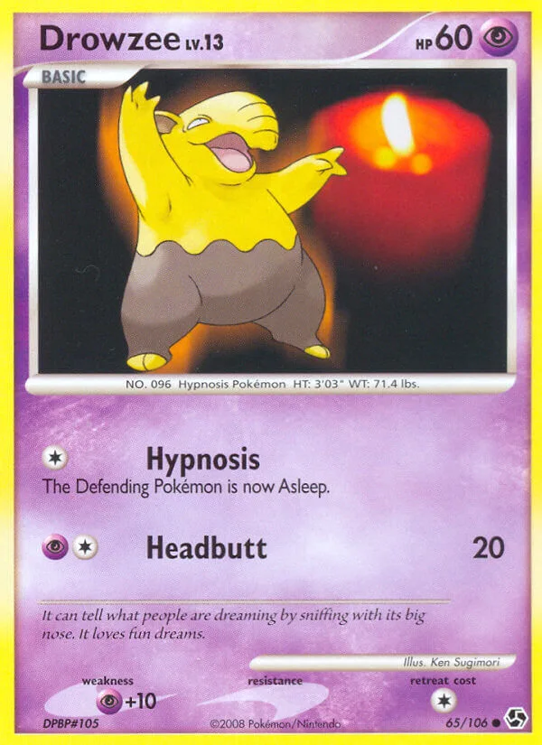 Drowzee, Great Encounters 65/106