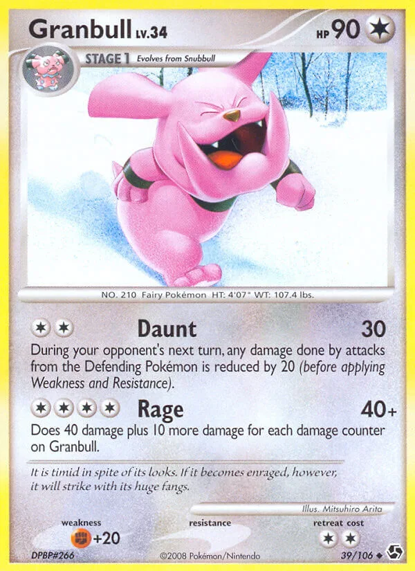 Granbull, Great Encounters 39/106