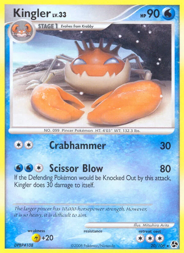 Kingler, Great Encounters 20/106