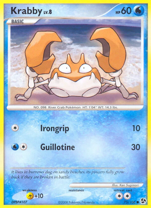 Krabby, Great Encounters 75/106