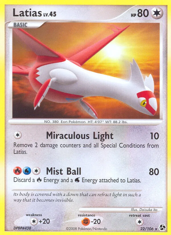 Latias, Great Encounters 22/106