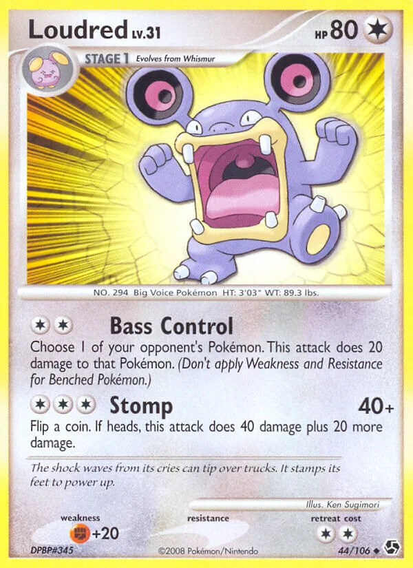 Loudred, Great Encounters 44/106