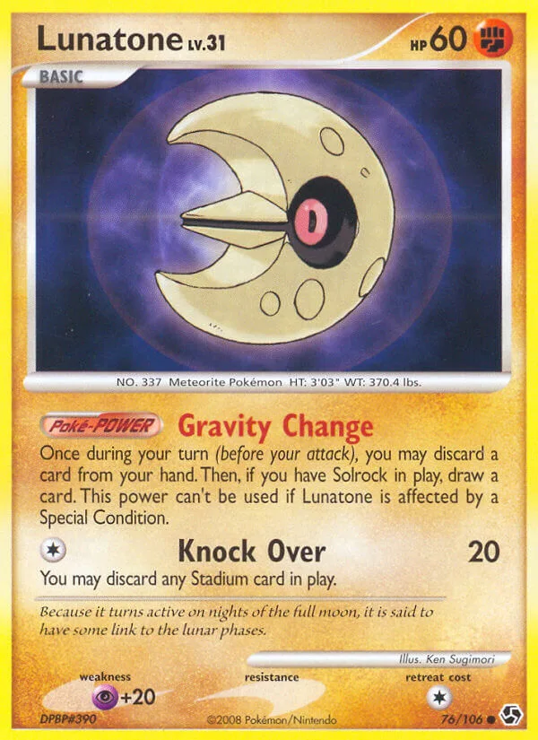 Lunatone, Great Encounters 76/106