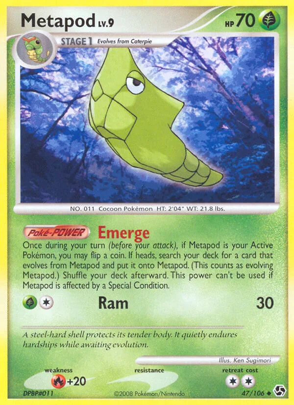 Metapod, Great Encounters 47/106