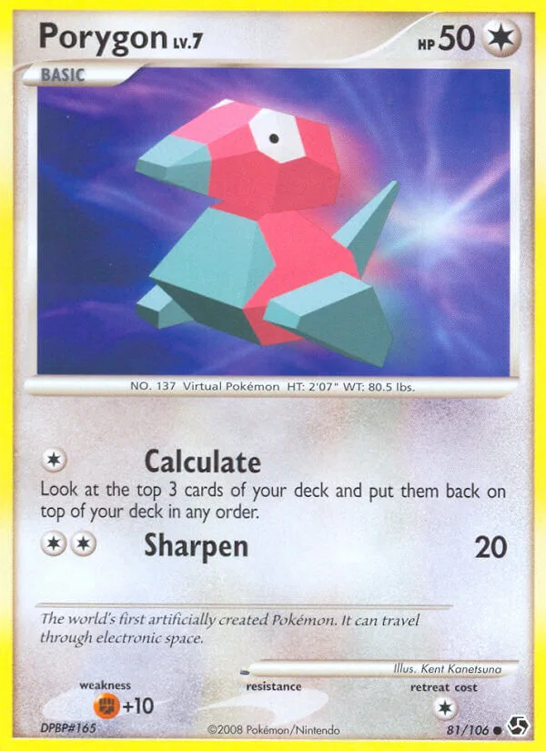 Porygon, Great Encounters 81/106