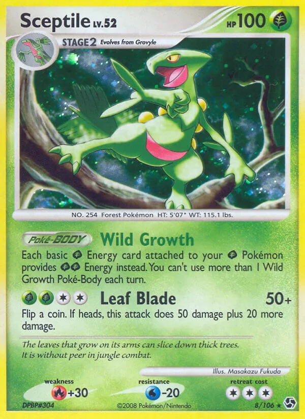 Sceptile, Great Encounters 8/106