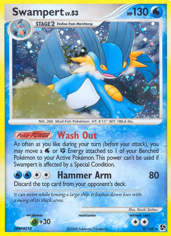 Swampert, Great Encounters 9/106