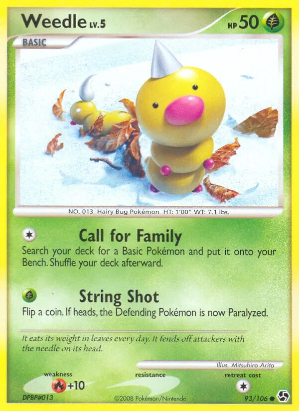 Weedle, Great Encounters 93/106