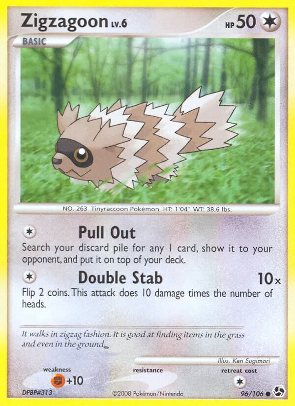 Zigzagoon, Great Encounters 96/106