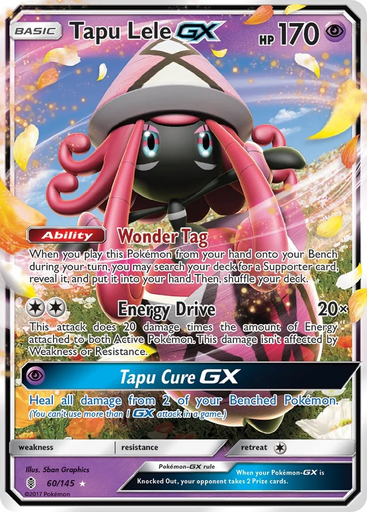 Tapu Lele-GX, Guardians Rising 60/145