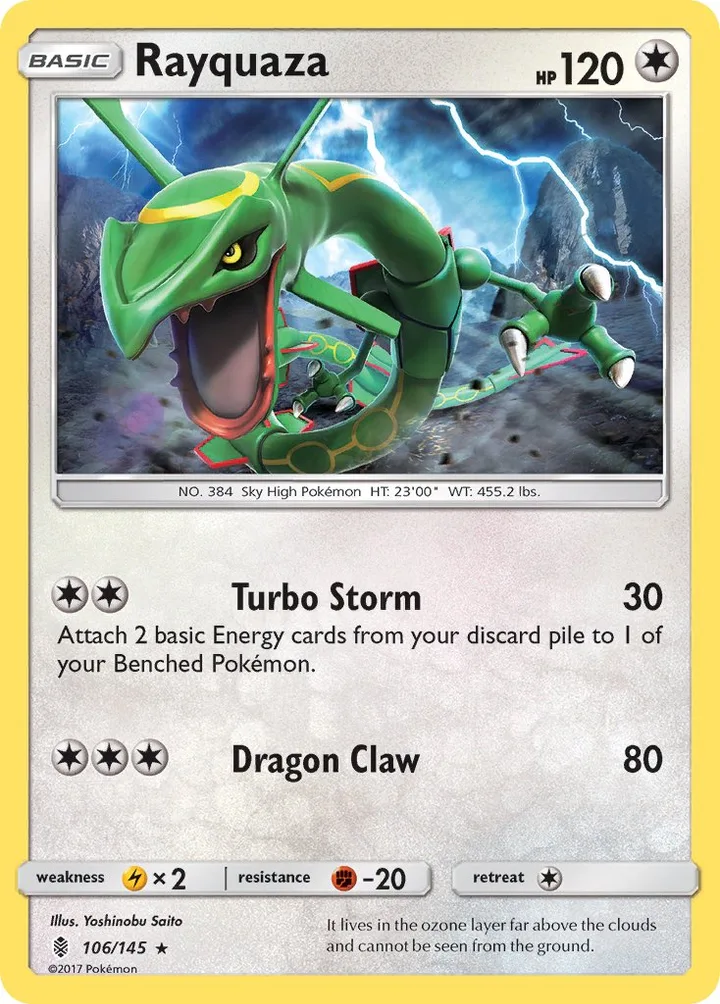 Rayquaza, Guardians Rising 106/145