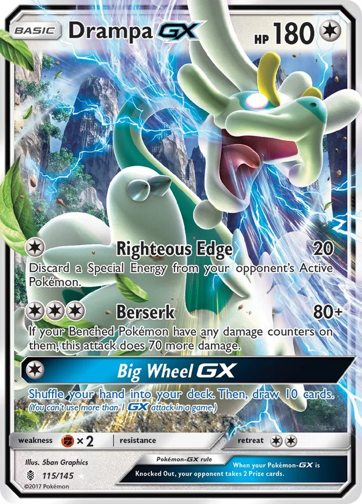 Drampa-GX, Guardians Rising 115/145