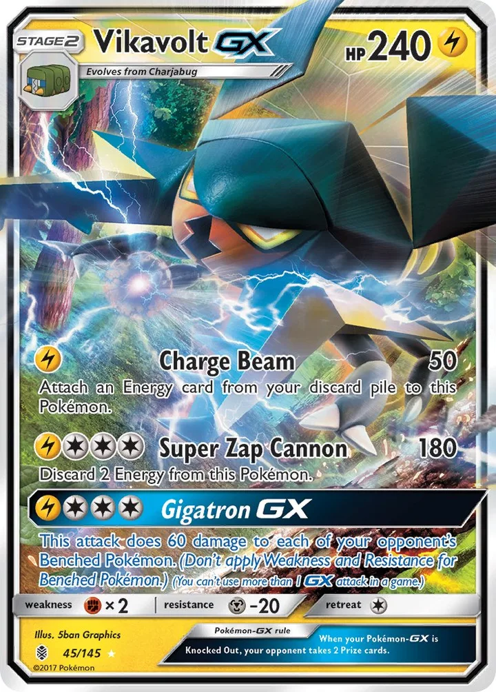 Vikavolt-GX, Guardians Rising 45/145
