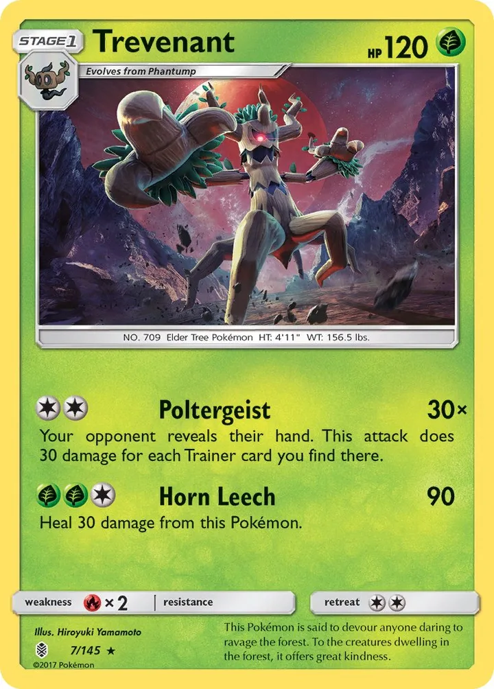 Trevenant, Guardians Rising 7/145