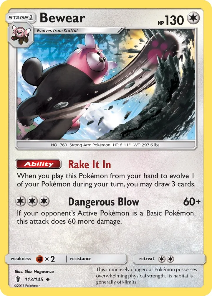 Bewear, Guardians Rising 113/145