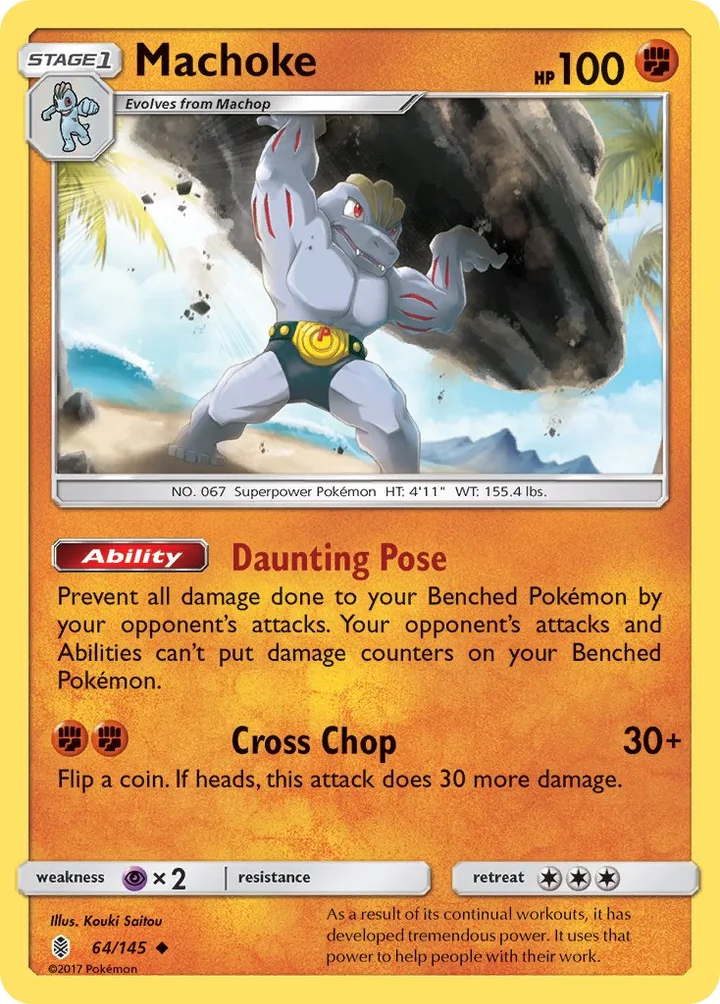 Machoke, Guardians Rising 64/145
