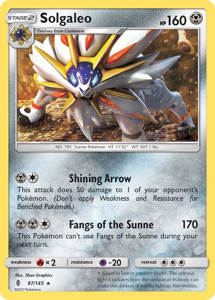 Solgaleo, Guardians Rising 87/145