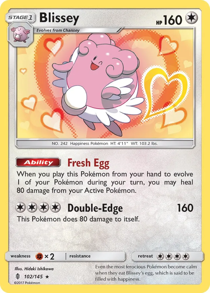 Blissey, Guardians Rising 102/145
