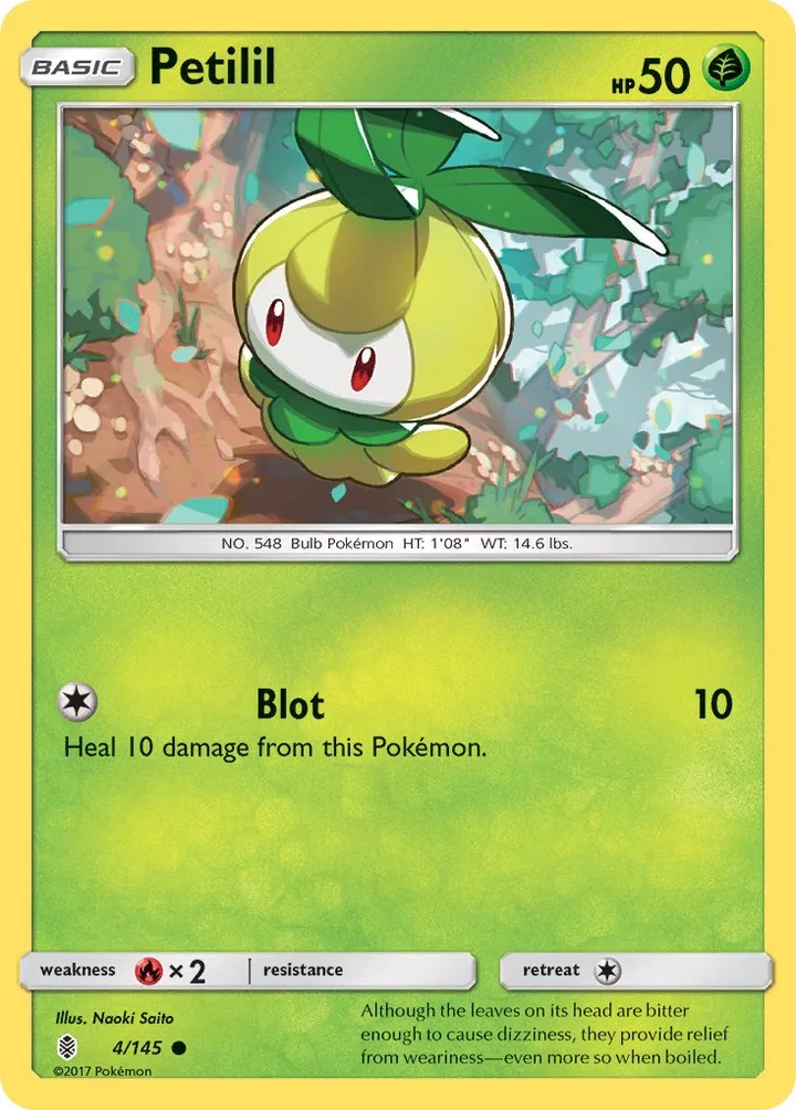 Petilil, Guardians Rising 4/145