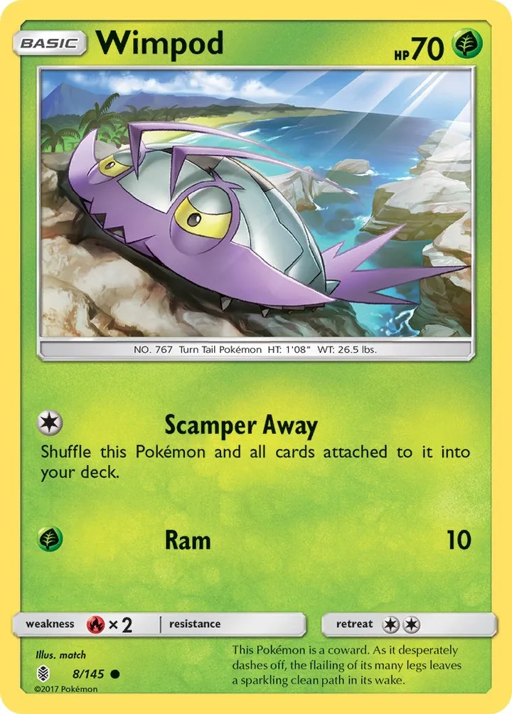 Wimpod, Guardians Rising 8/145