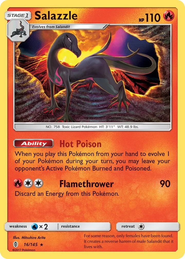 Salazzle, Guardians Rising 16/145