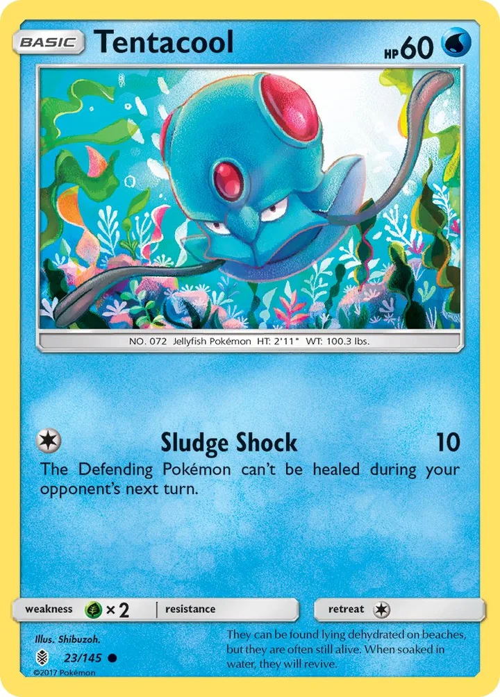 Tentacool, Guardians Rising 23/145