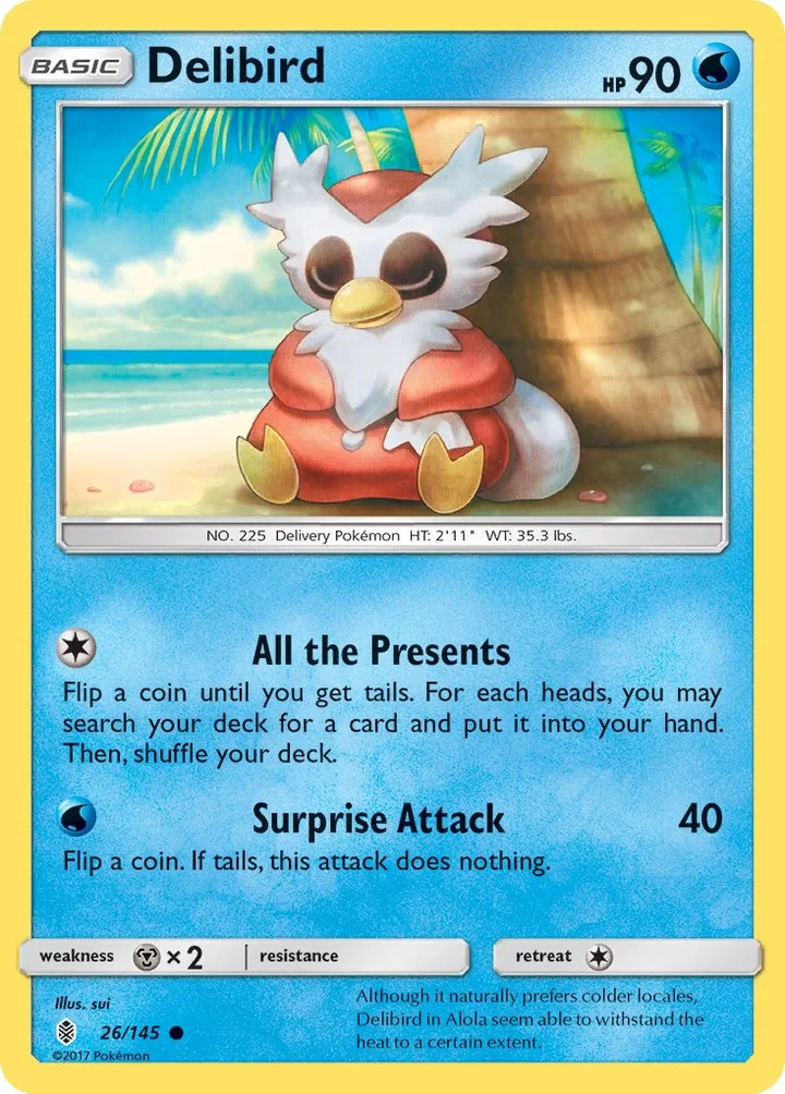 Delibird, Guardians Rising 26/145