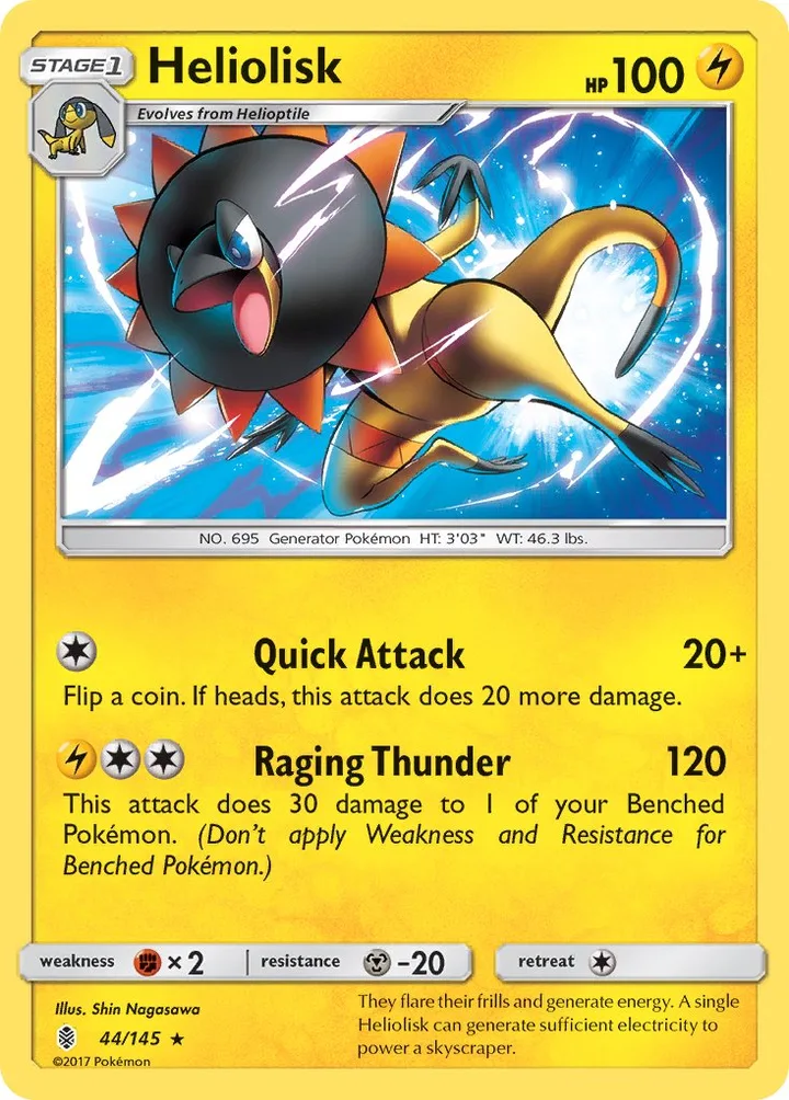 Heliolisk, Guardians Rising 44/145