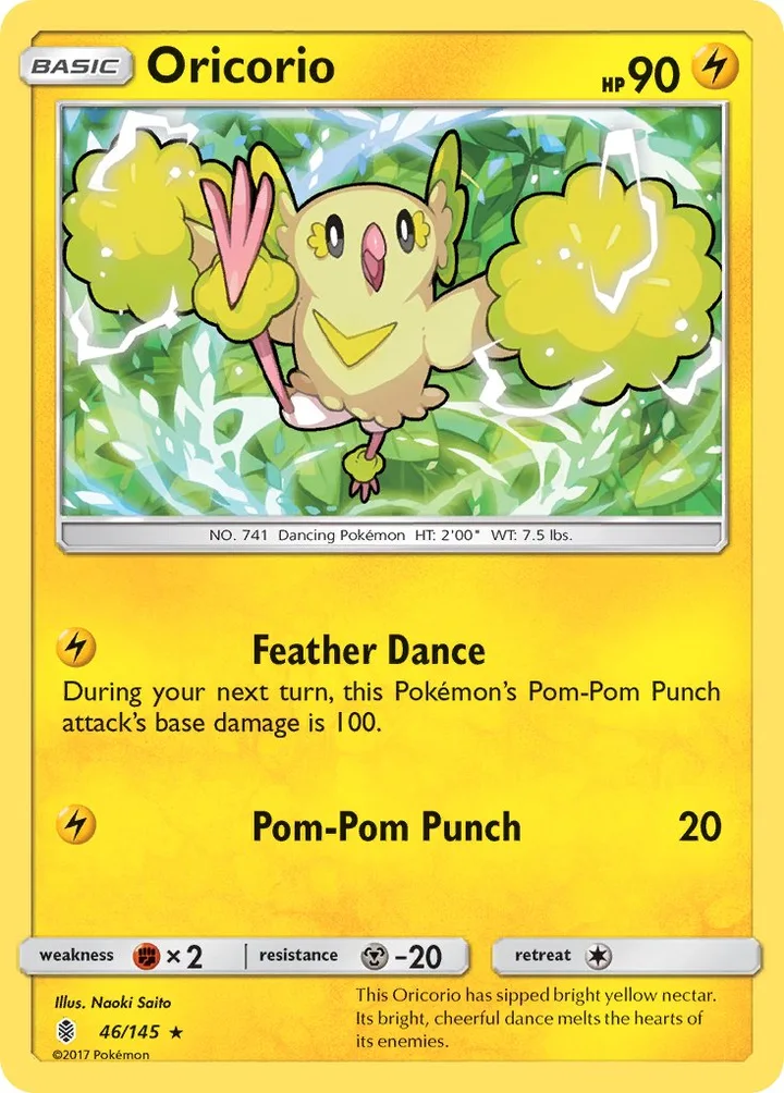 Oricorio, Guardians Rising 46/145