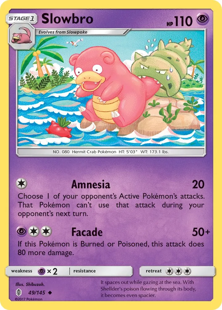 Slowbro, Guardians Rising 49/145