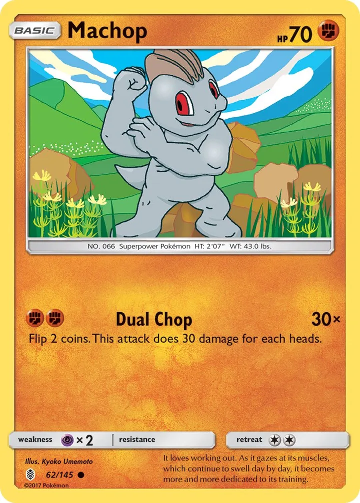 Machop, Guardians Rising 62/145