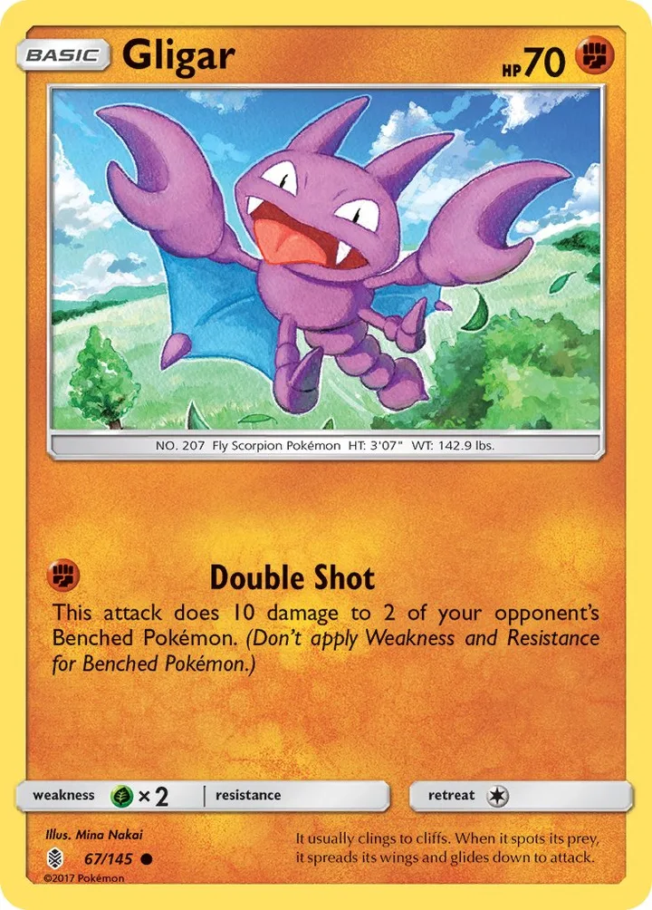 Gligar, Guardians Rising 67/145