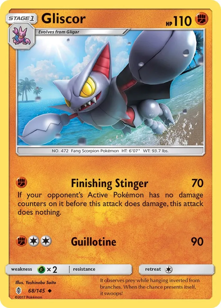 Gliscor, Guardians Rising 68/145