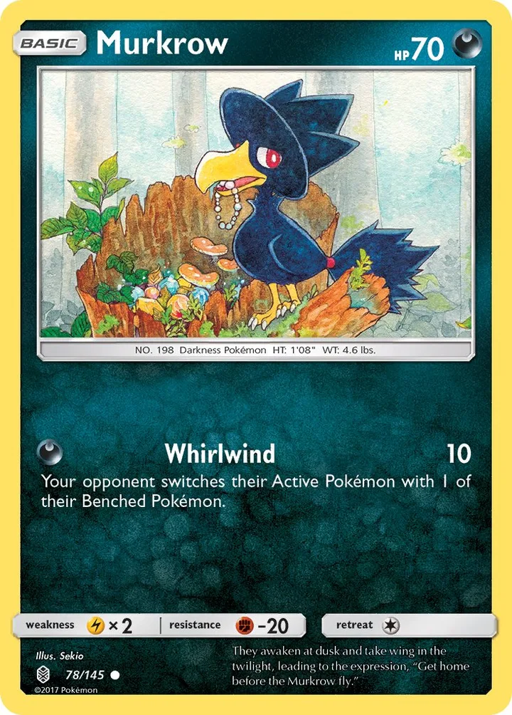 Murkrow, Guardians Rising 78/145