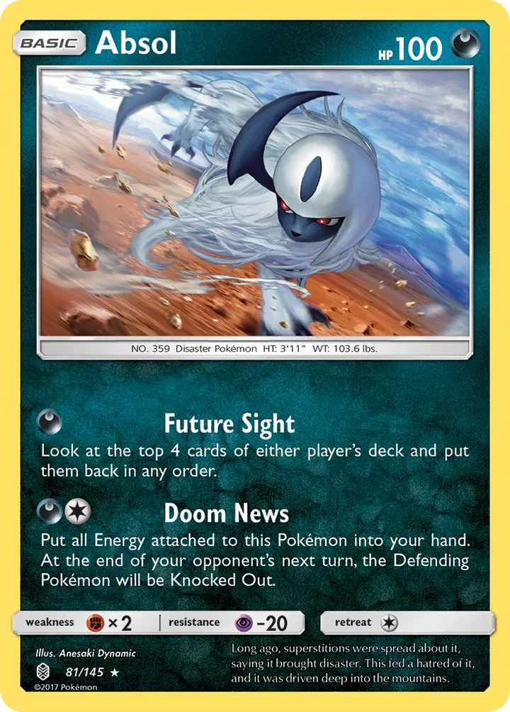 Absol, Guardians Rising 81/145