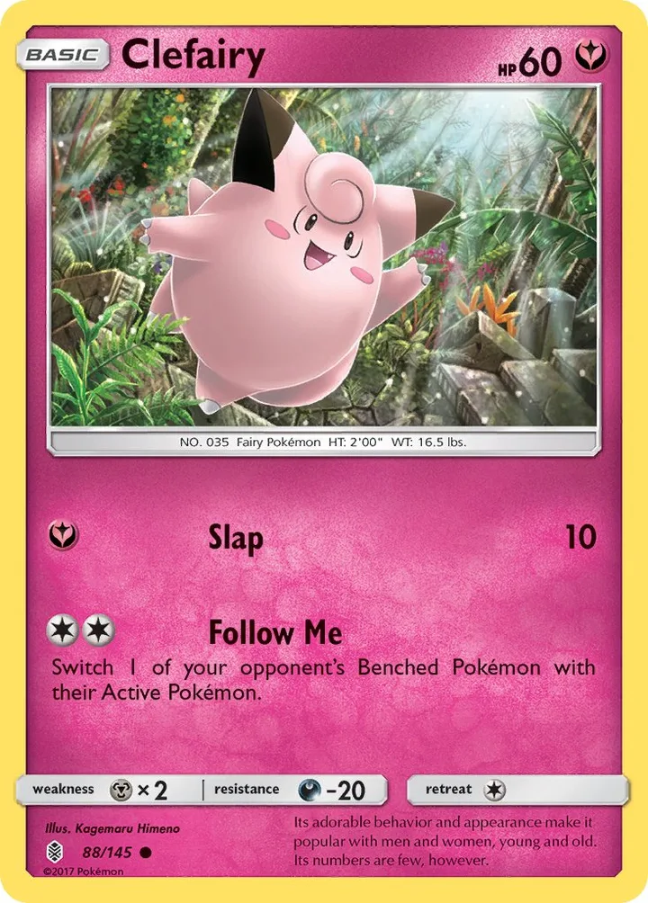 Clefairy, Guardians Rising 88/145